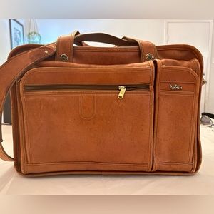 Hartman Leather Larger Expandable Briefcase